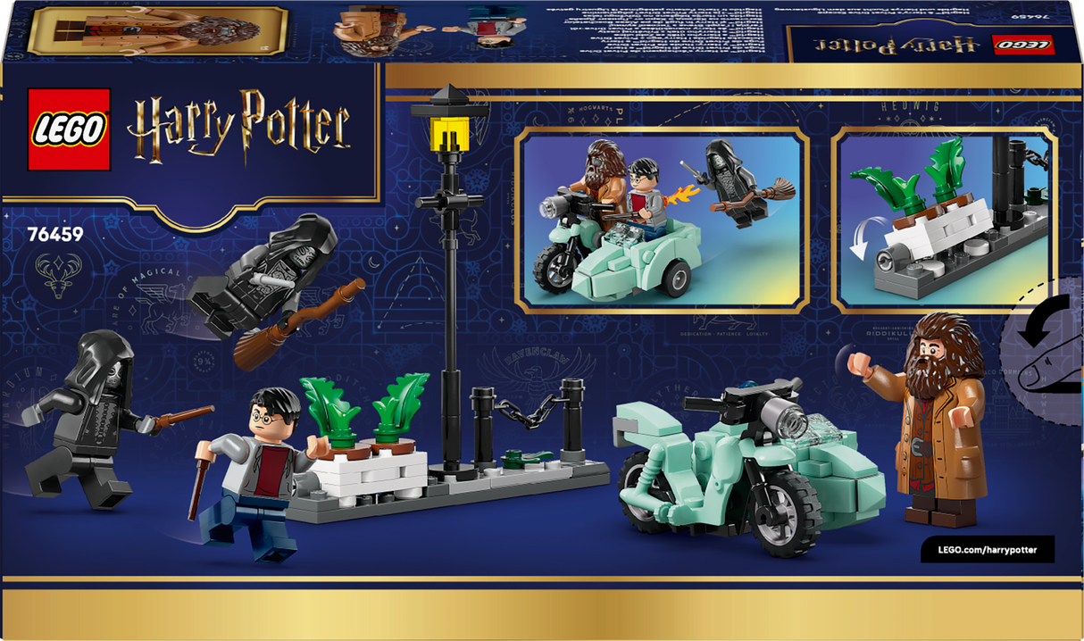LEGO Harry Potter Hagridi ja Harry Privet Drive'i põgenemine 76459L