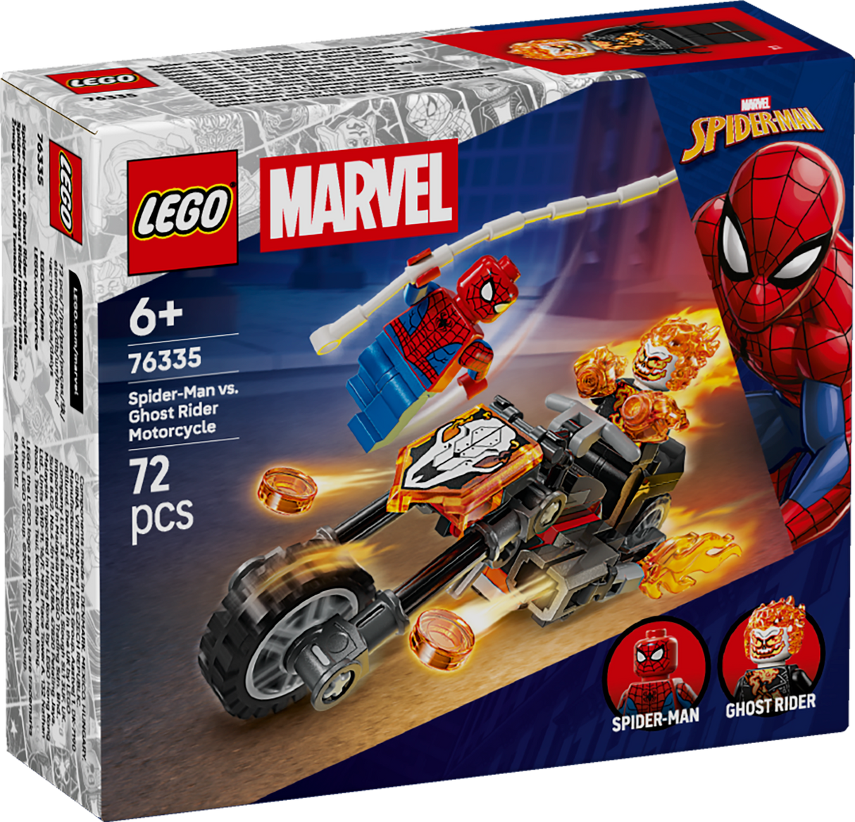 LEGO Super Heroes Spider-man vs. Ghost Rideri mootorratas 76335L