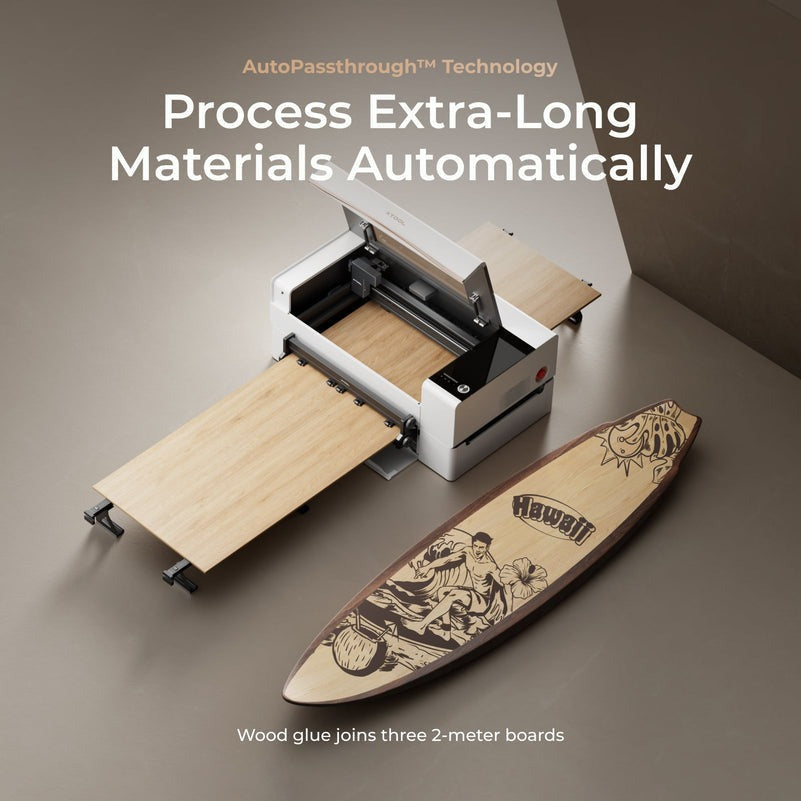 xTool P2S 55W töölaua CO2 laserlõikuri kõik-ühes komplekt, Klass 4 P1030634-AIO