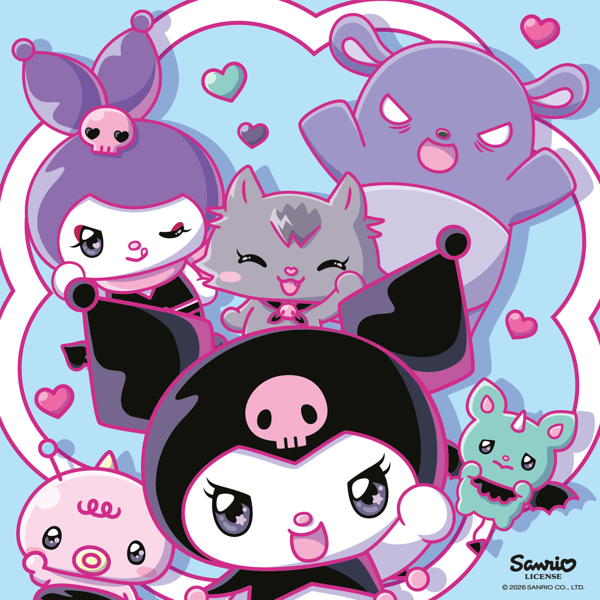 Ravensburger pusle 3x49 tk: Hello Kitty Kuromi sõitmas 12004332V