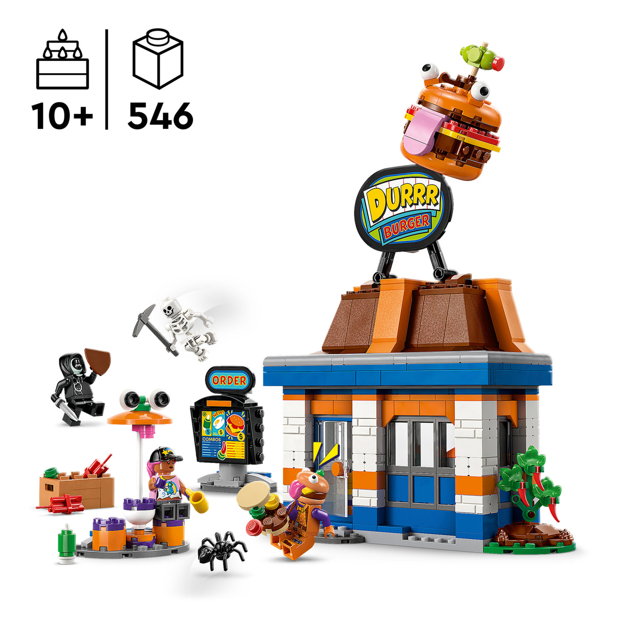 LEGO Fortnite Durrr burgeri restoran
77076L