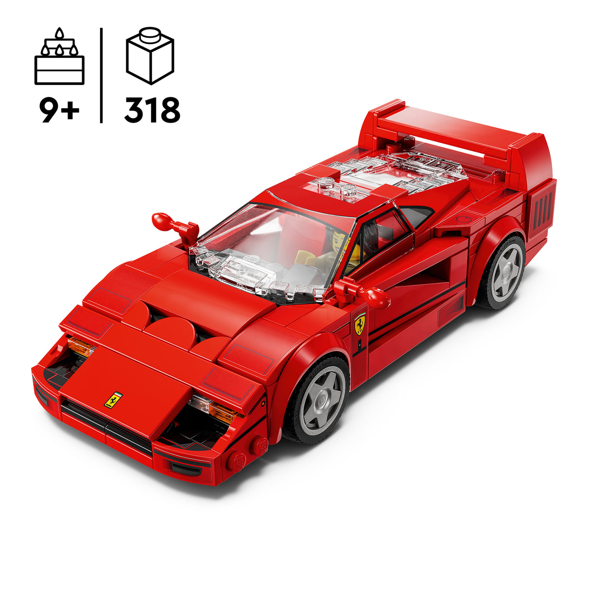 LEGO Speed Champions Ferrari F40 Supercar 76934L