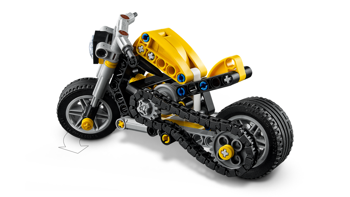 LEGO Technic Kollane mootorratas 42225L