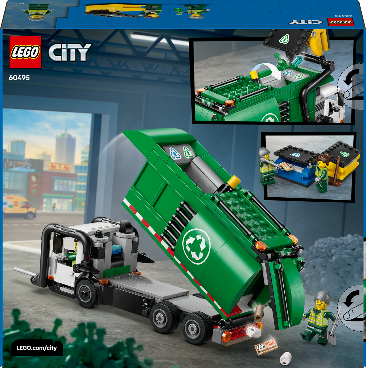 LEGO City Prügisorteerimisauto 60495L