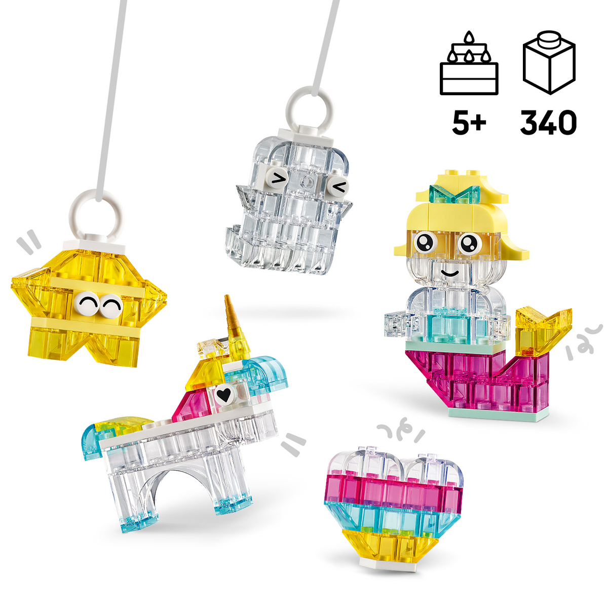 LEGO Classic maagiline läbipaistev kast 11040L