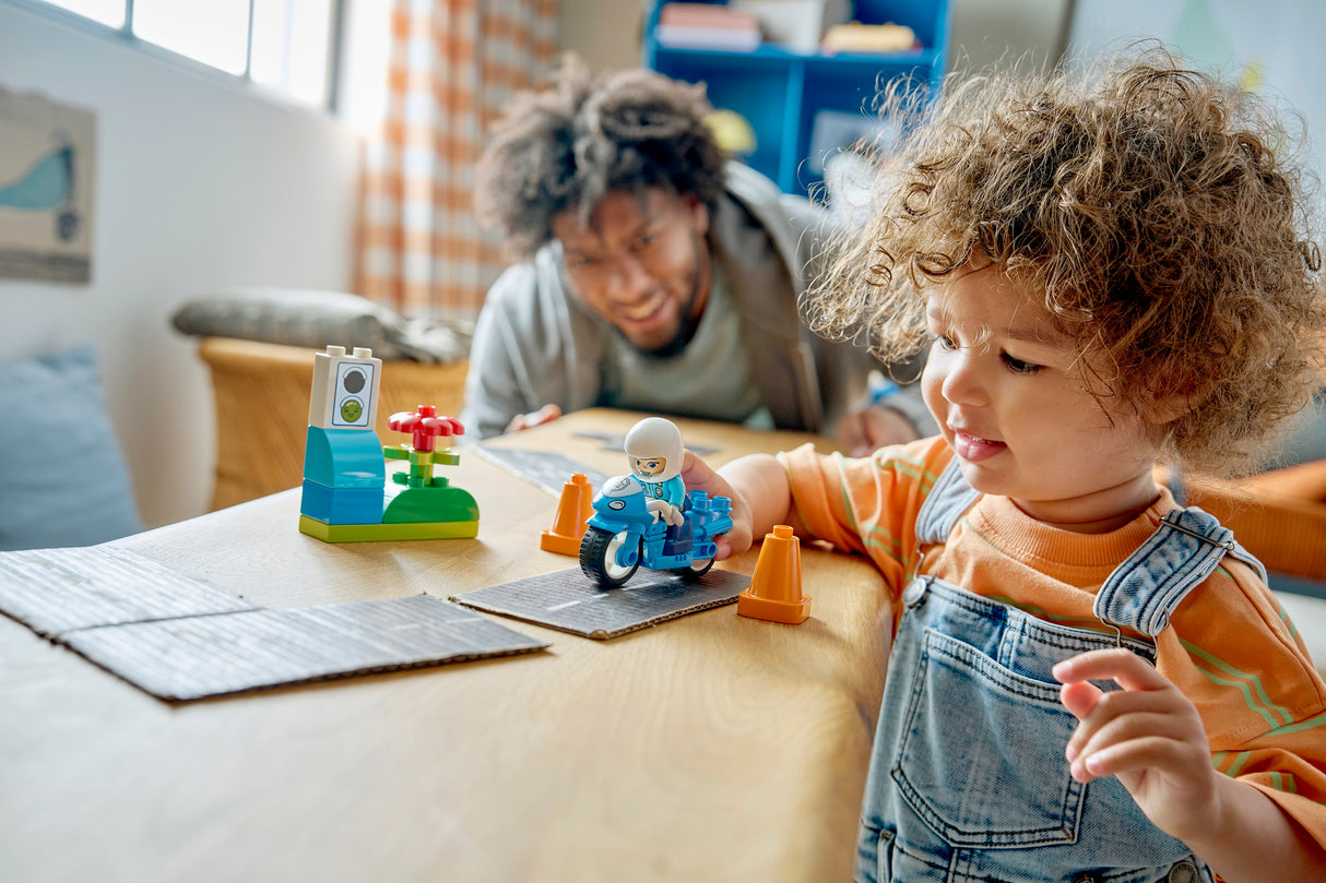 LEGO DUPLO Sinine politseimootorratas 10471L