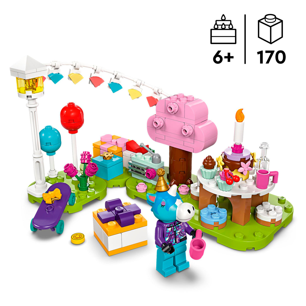 LEGO Animal Crossing Julian ja tema sünnipäevapidu 77046L