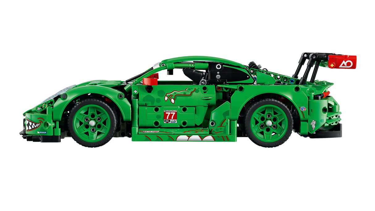 LEGO Technic Porsche 911 GT3 R Rexy AO Racing võidusõiduauto 42224L