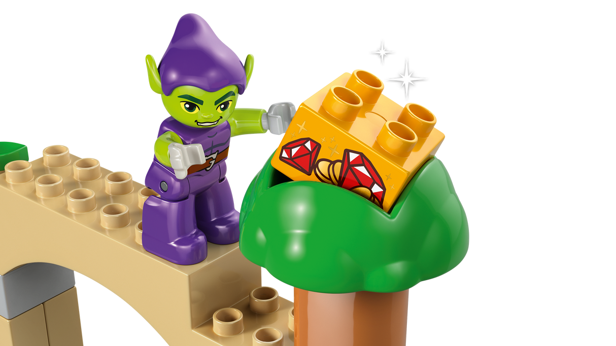 LEGO DUPLO Disney Dinosaurus Spidey-Rex vs. Green Goblin 10463L