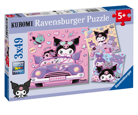 Ravensburger pusle 3x49 tk: Hello Kitty Kuromi sõitmas 12004332V