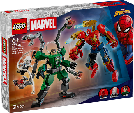 LEGO Super Heroes Robotite lahing: Spider-Man vs. Doc Ock 76338L