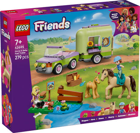 LEGO Friends Hobuse ja varsa haagis 42695L