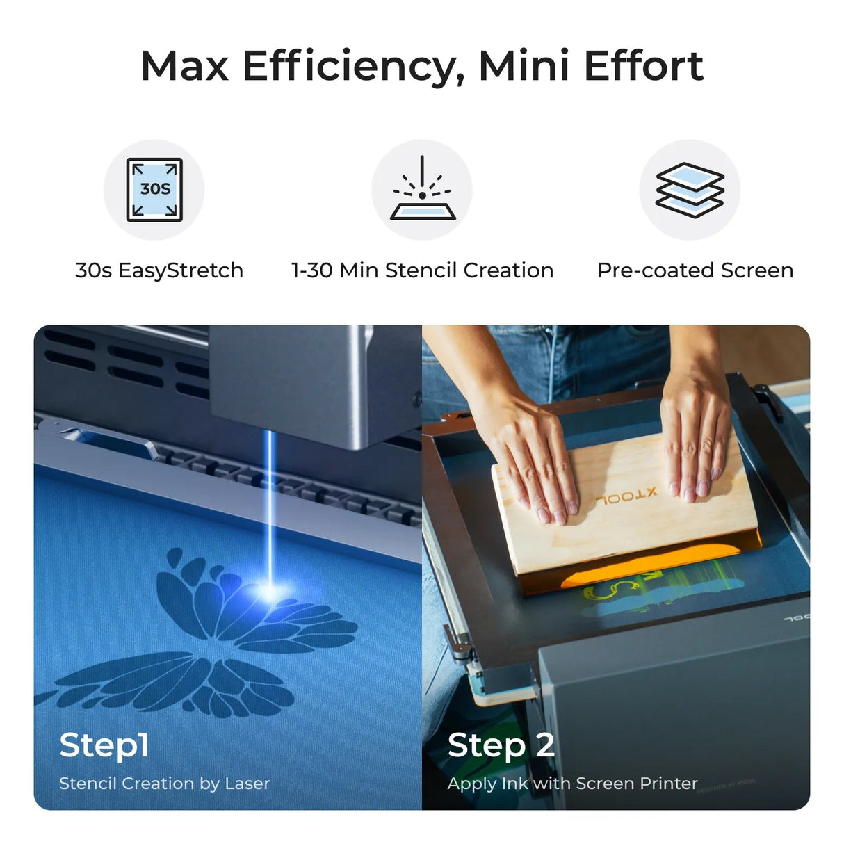 xTool Screen Printer: esimene laseriga siiditrükilahendus - D/S/P/F seeria P1030674