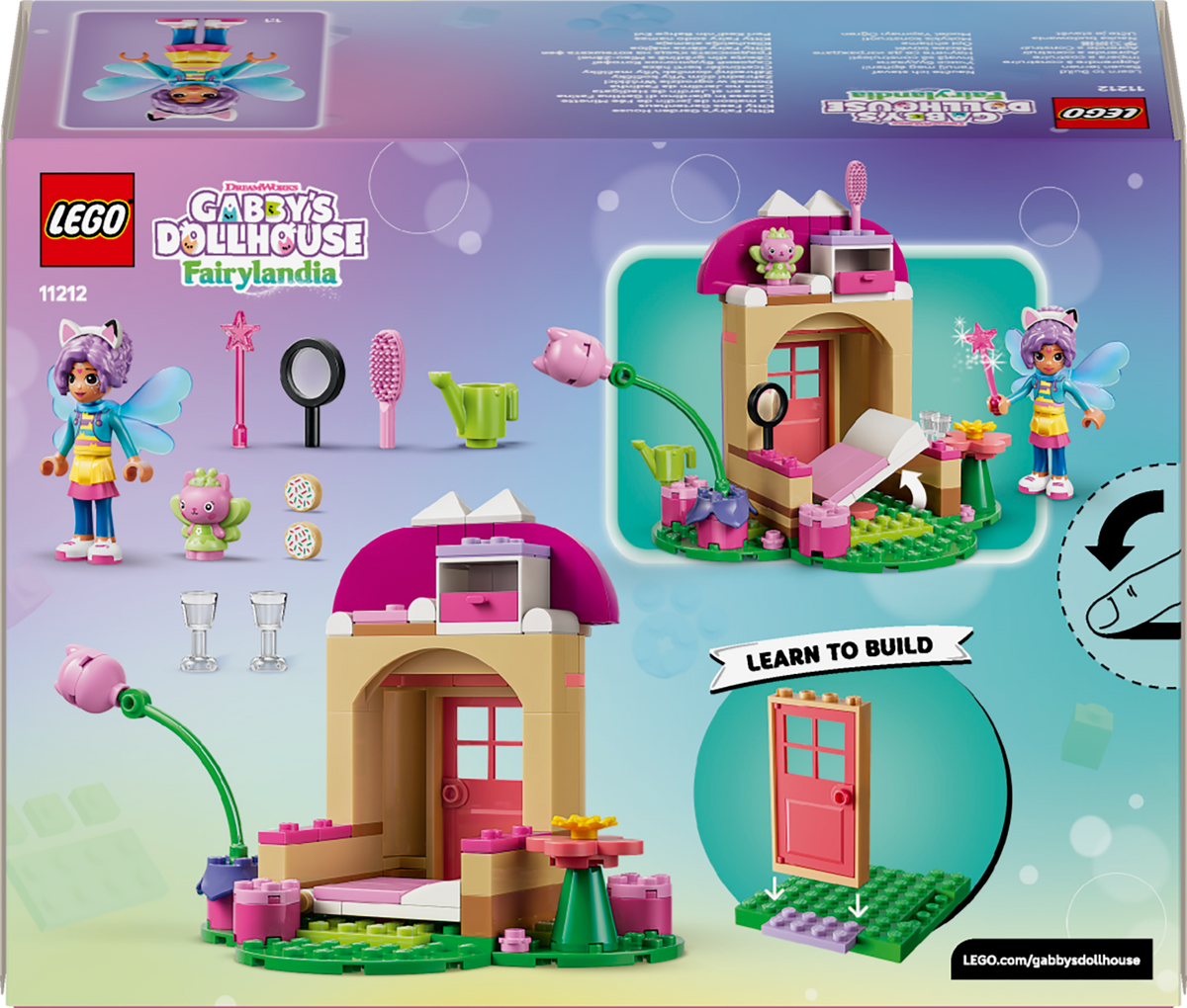 LEGO Gabby's Dollhouse Kiisuhaldja aiamaja 11212L
