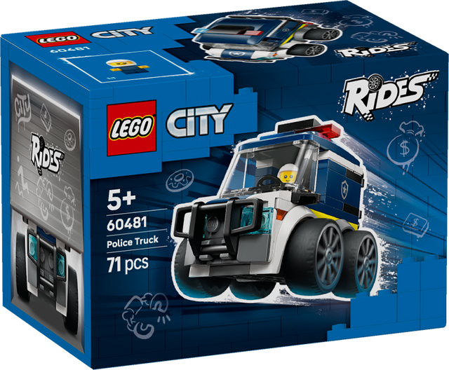 LEGO City Sõidukid – politseiveok 60481L
