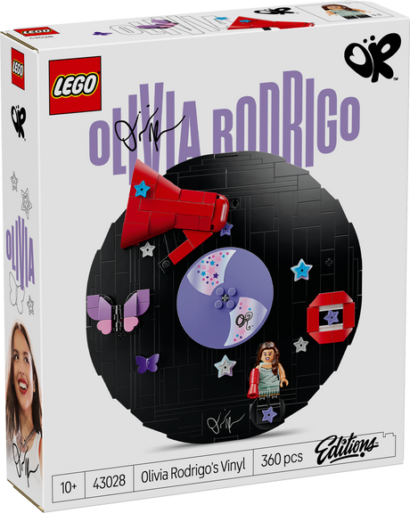 LEGO Editions Olivia Rodrigo vinüülplaat 43028L