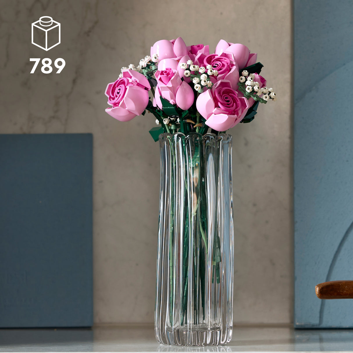 LEGO Botanical roosa roosikimp 10374L