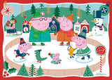 Ravensburger pusle 24 tk: Põrsas Peppa uisutamas 12004186V