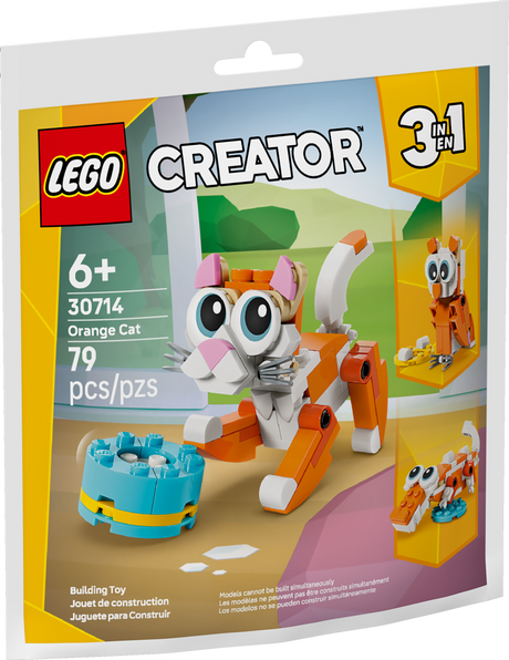 LEGO Creator oranž kass 30714L