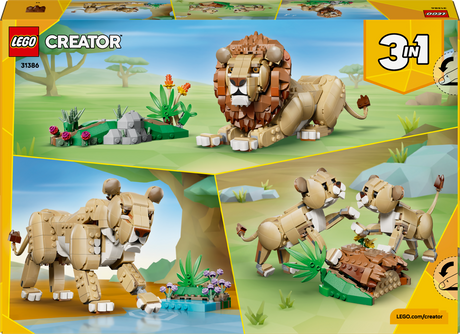 LEGO Creator Metsloomad: Majesteetlik lõvi 31386L