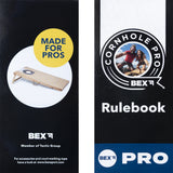 Bex Cornhole oakoti viskemäng: pro - kandekotiga 519-500