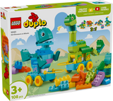 LEGO DUPLO Kolm ühes: dinosaurused ratastel
 10451L