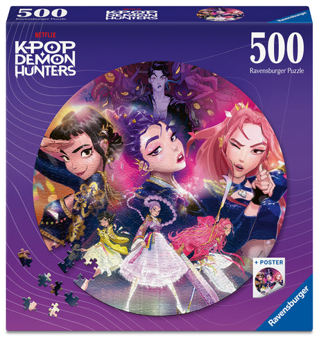 Ravensburger pusle 500 tk KPop Demon Hunters postriga: KPop fännidele! 12002052V