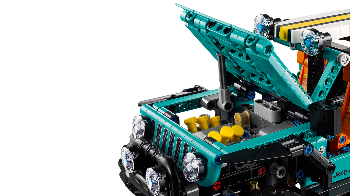 LEGO Technic Jeep Wrangler Rubicon linnamaastur 42227L