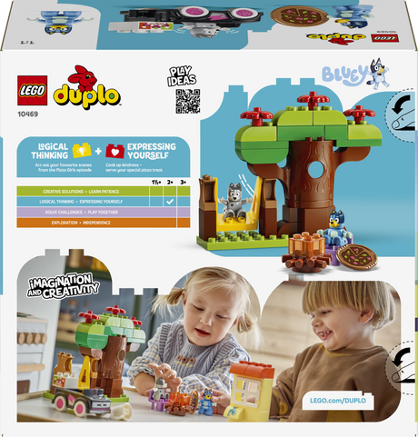 LEGO DUPLO Bluey Pitsatüdrukud Muffini ja Blueyga 10469L