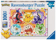 Ravensburger pusle 100 tk: Pokemon
 12001075V