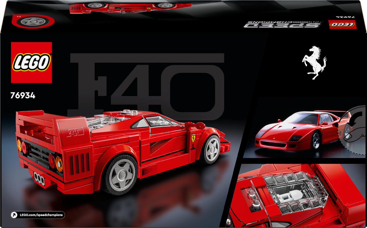 LEGO Speed Champions Ferrari F40 Supercar 76934L