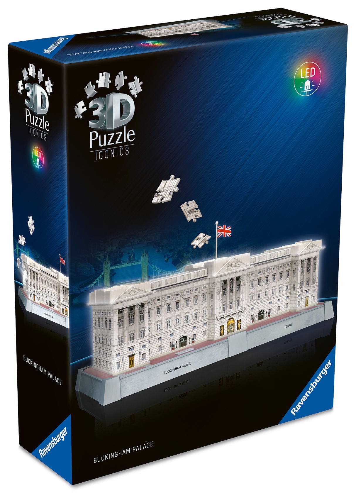 Ravensburger 3D pusle LED valgusega: Buckingham palee 12008031V