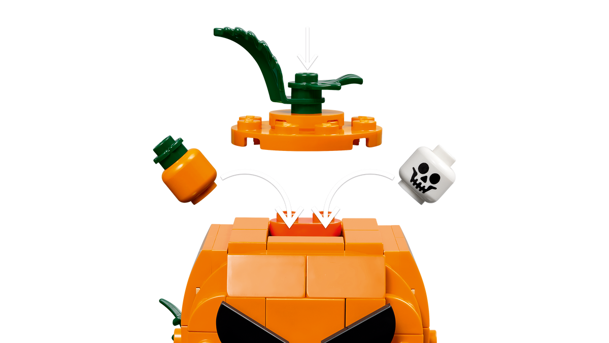 LEGO Iconic Jack-O'-Lantern pikapauto 40822L