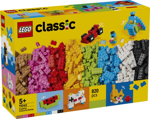 LEGO Classic Loomingulised värvilised klotsid 11045L