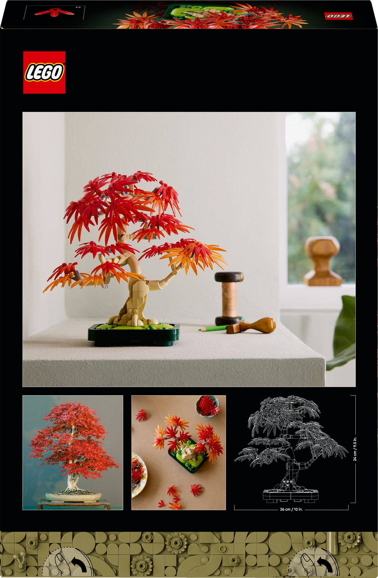 LEGO Botanicals Jaapani punase vahtra bonsaipuu
 10348L