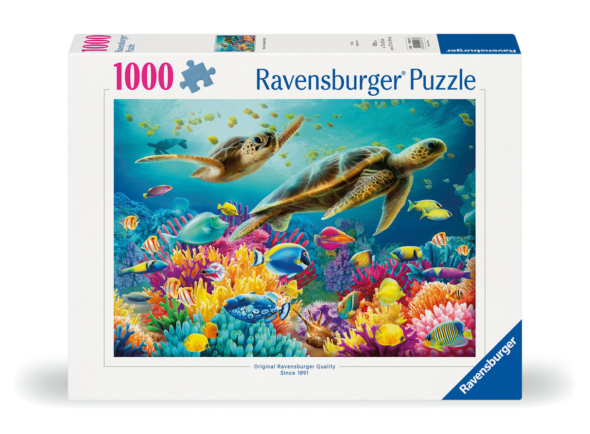 Ravensburger pusle 1000 tk: veealune maailm 12000577V