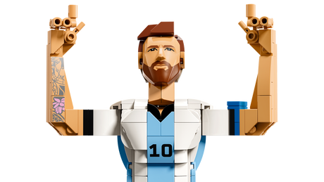 LEGO Editions Lionel Messi – jalgpallilegend 43015L