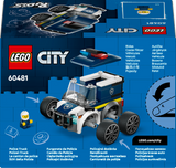 LEGO City Sõidukid – politseiveok 60481L