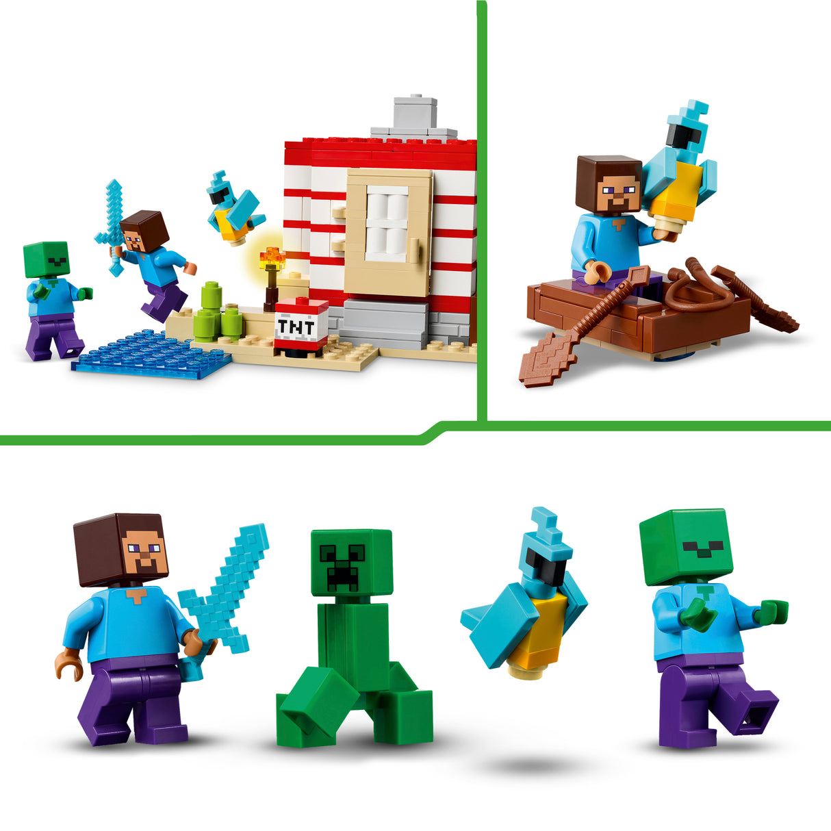 LEGO Minecraft TNT džunglimaja 21275L
