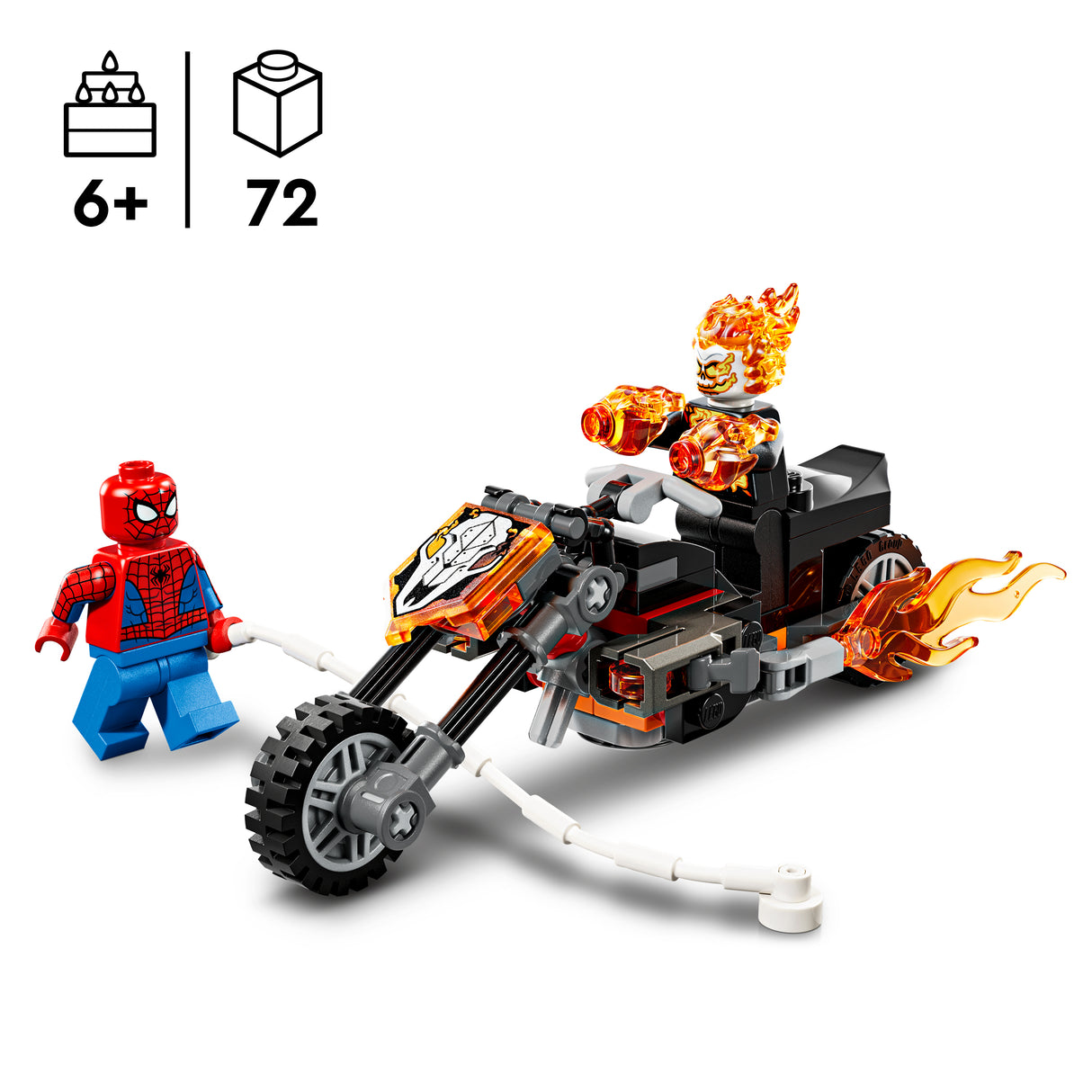 LEGO Super Heroes Spider-man vs. Ghost Rideri mootorratas 76335L