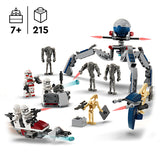 LEGO Star Wars Clone Trooper-i ja Battle Droid-i lahingukomplekt 75372L