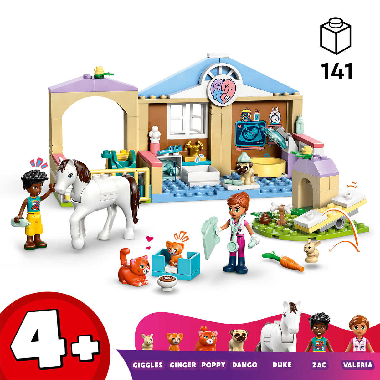 LEGO Friends Loomakliinik 42696L