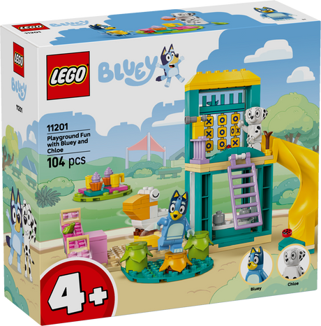 LEGO 4PLUS Bluey ja Chloe lõbus mänguväljak 11201L