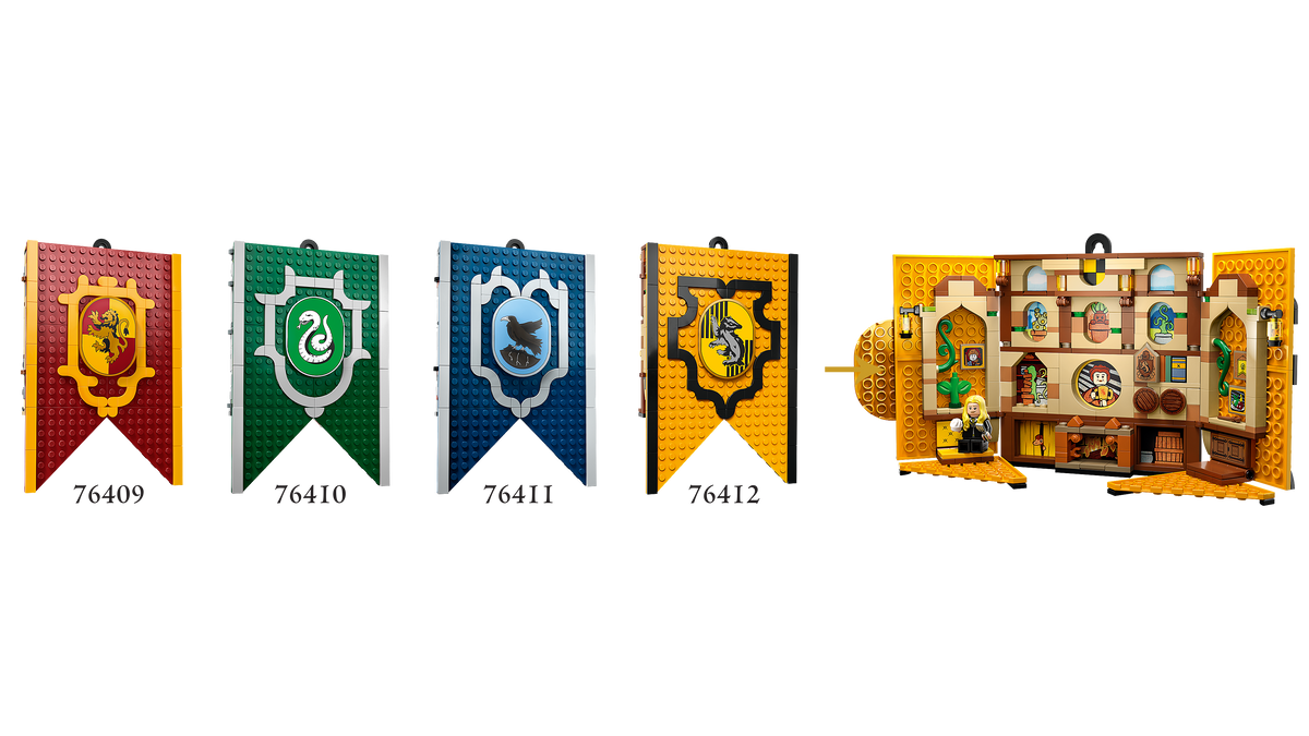 LEGO Harry Potter Hufflepuff-i maja lipp 76412L