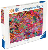 Ravensburger pusle 500 tk: kalad fuksias 12001844V