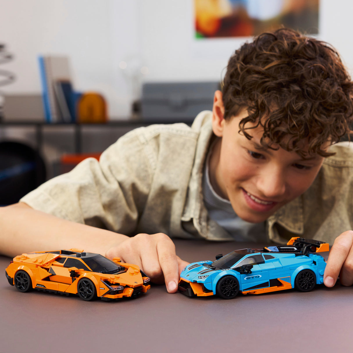 LEGO Speed Champions Lamborghini Revuelto ja Huracán STO 77238L