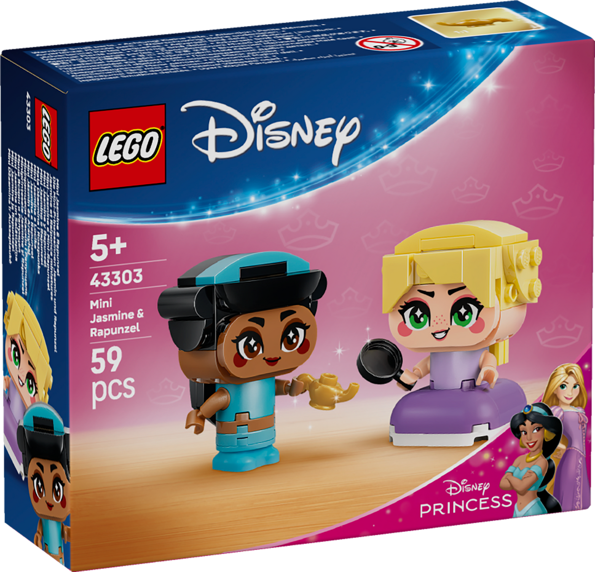 LEGO Disney Mini Jasmine ja Rapuntsel 43303L