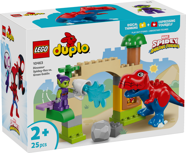 LEGO DUPLO Disney Dinosaurus Spidey-Rex vs. Green Goblin 10463L