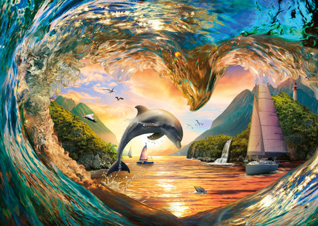 Ravensburger pusle 1000 tk: suplus päikseloojangul 12001711V