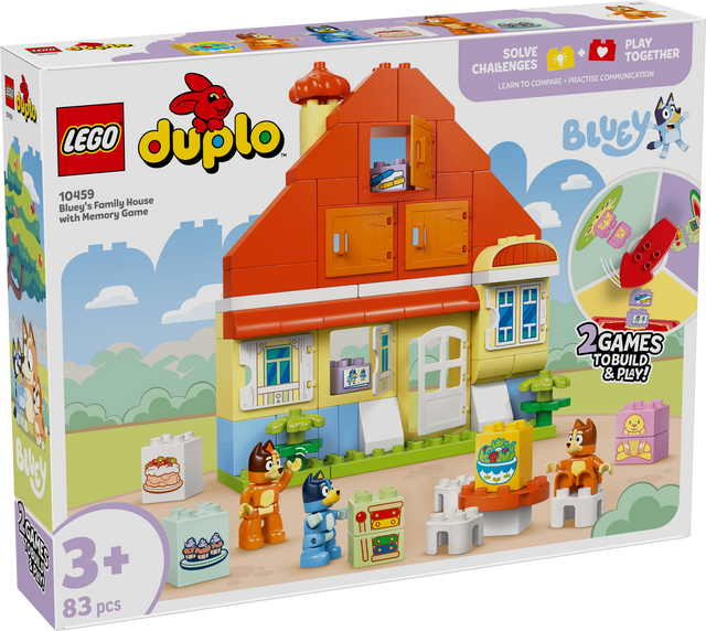 LEGO DUPLO Bluey peremaja mälumänguga 10459L